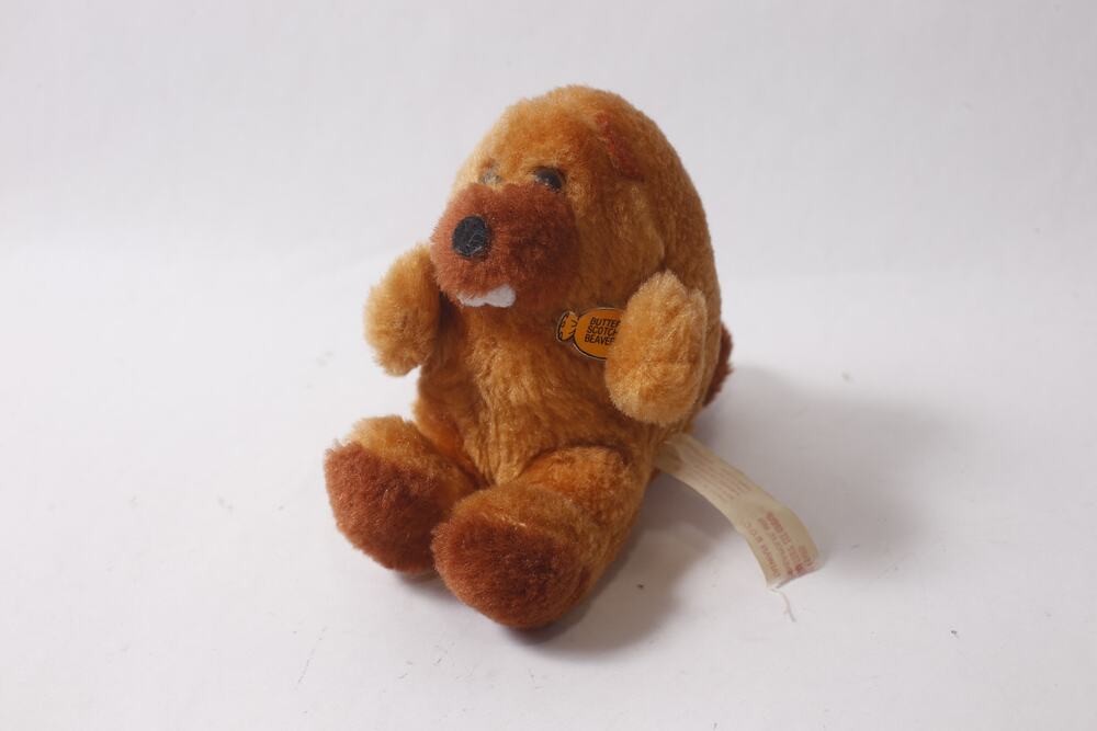 Butterscotch Beaver Stuffed Animal (1985) Small Plush, 260821-WH 1379